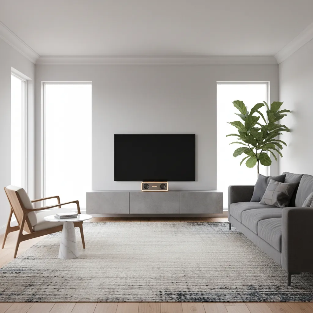 3D rendered product placed inside realistic lifestyle interior scene