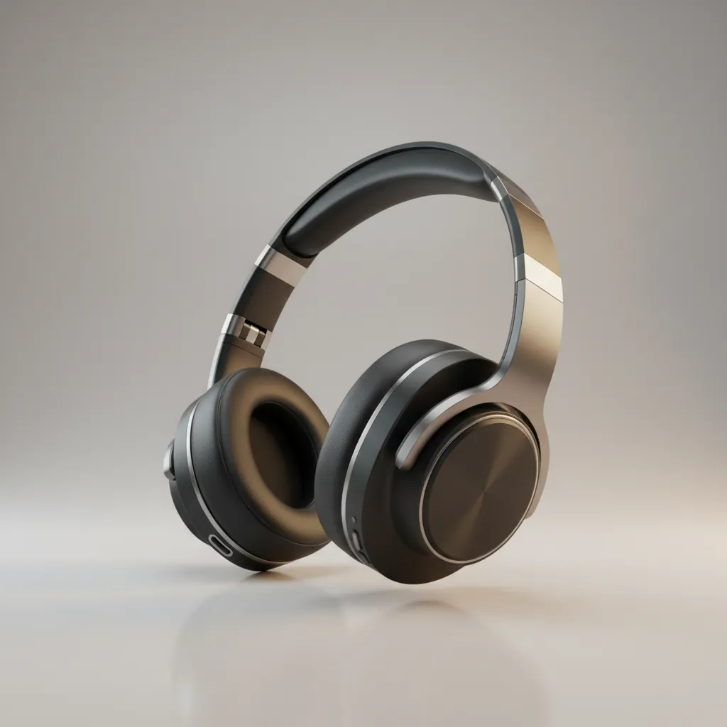 high quality 3D rendered consumer product in studio lighting setup