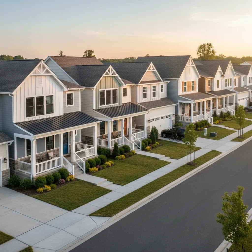 How Production Builders Design Exterior Color Packages