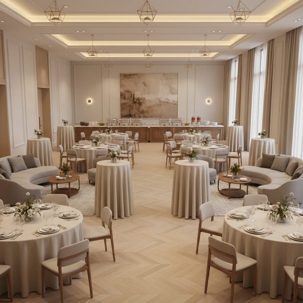 How Professional Event Planners Design Layouts for 50 Guest Parties