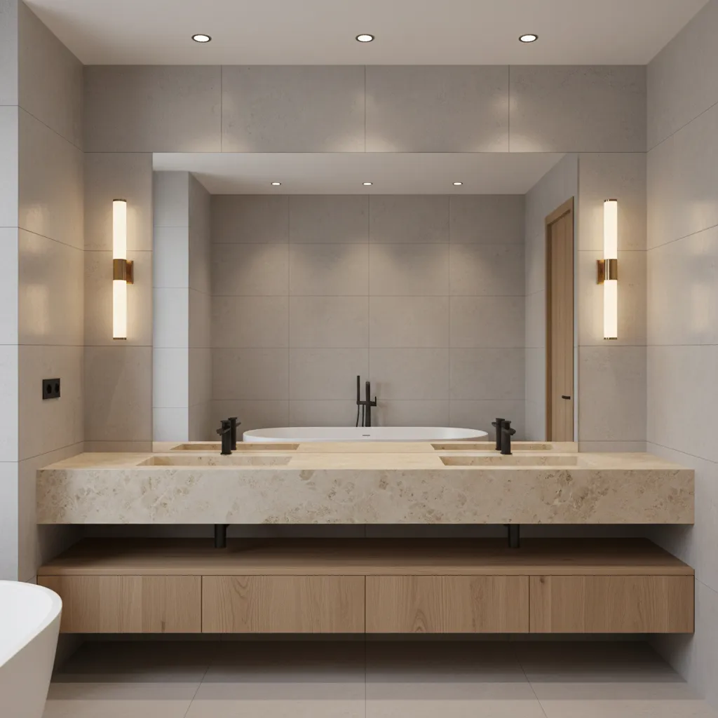 Professional Bathroom Lighting Standards Used by Designers