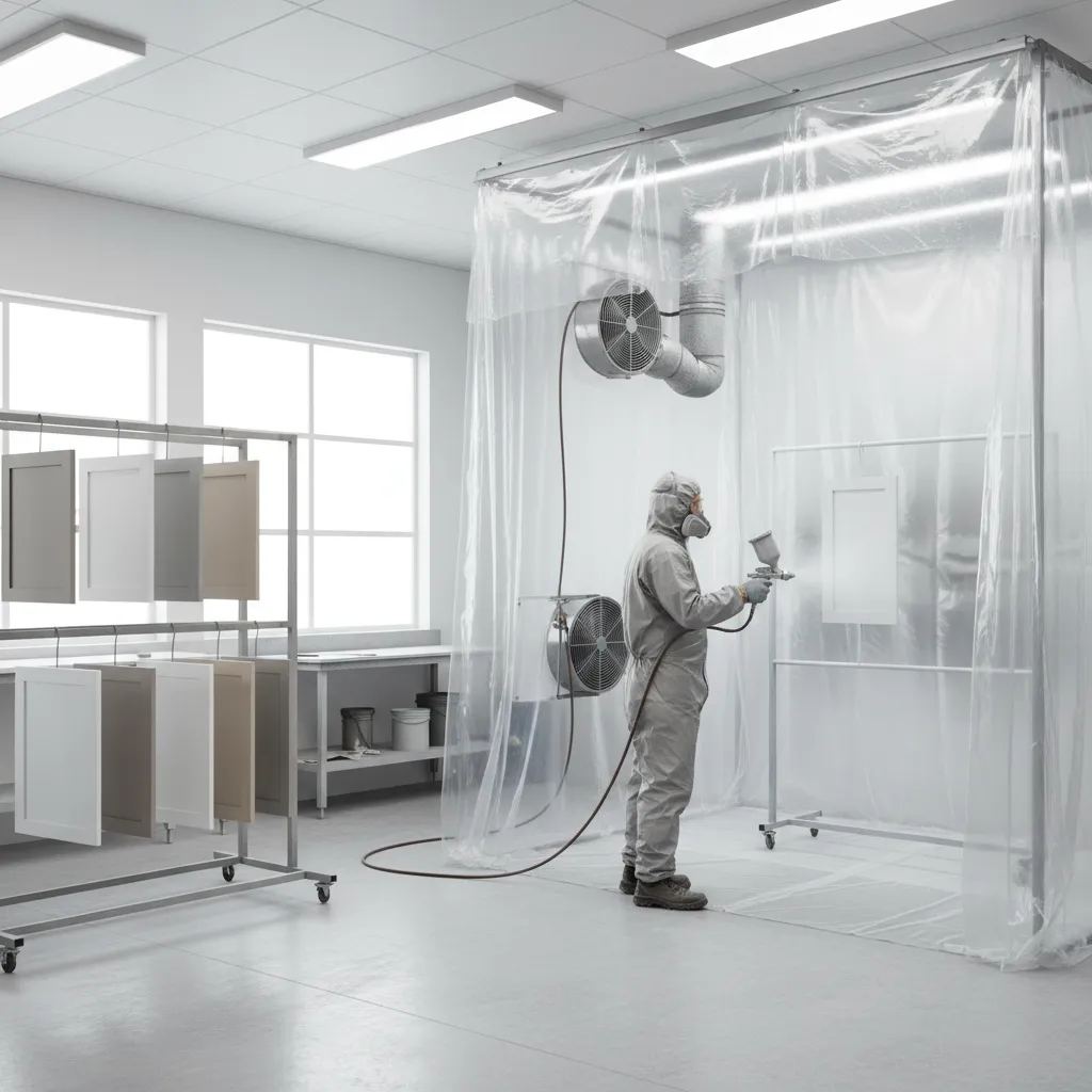 Professional Cabinet Painting Methods Used by Contractors