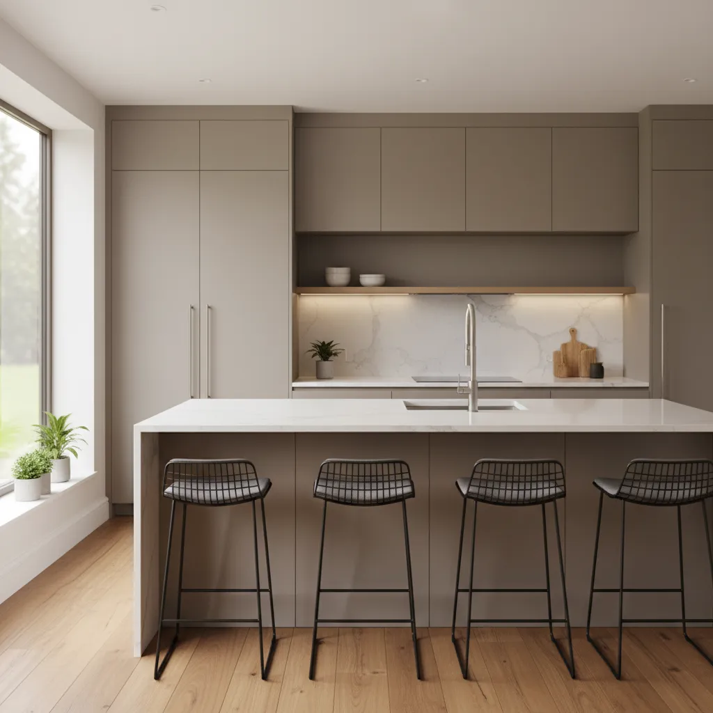 Professional Cabinet Skin Applications in Modern Kitchen Renovation