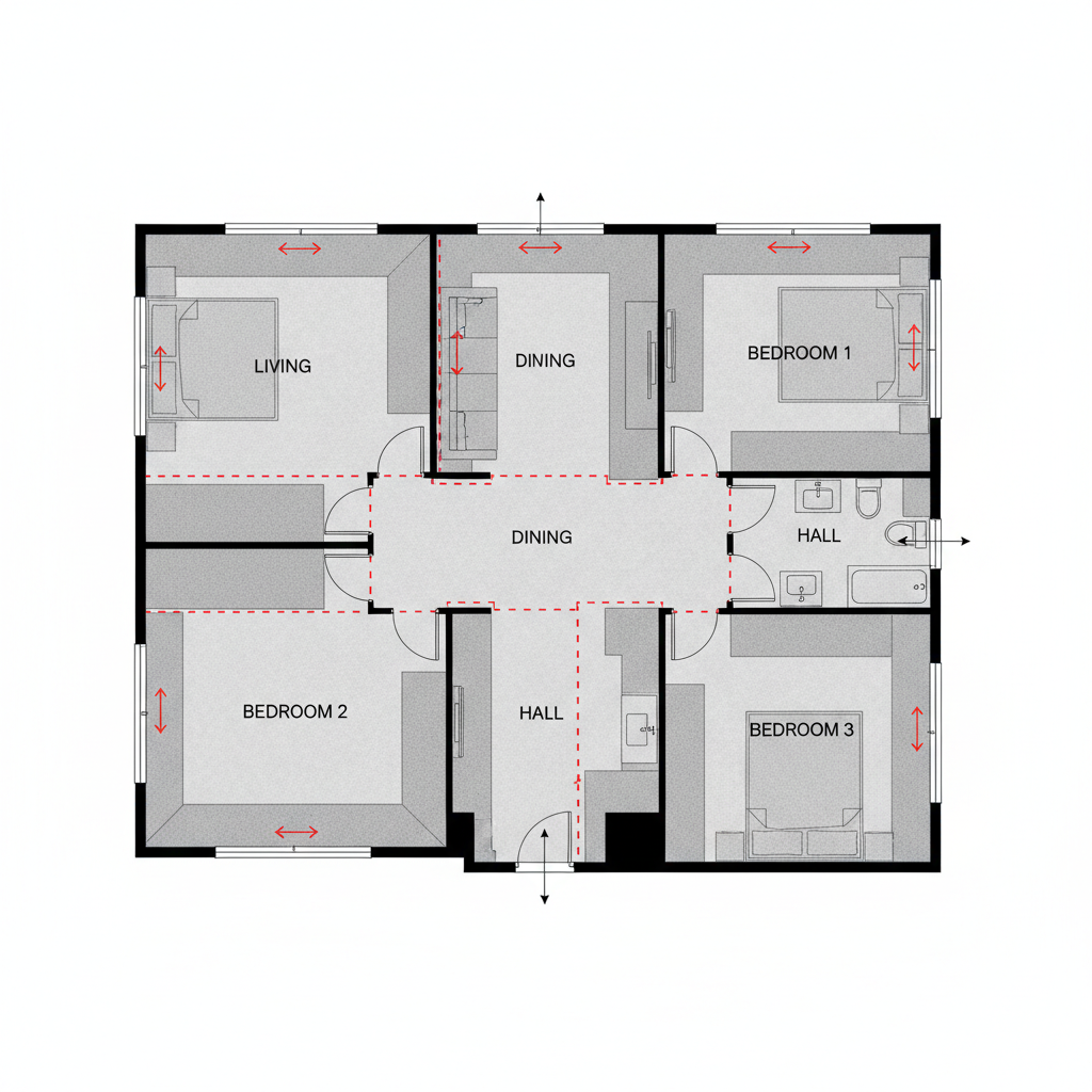 Carpet Layout Wrong? 2D Floor Plan Software That Plans Seams