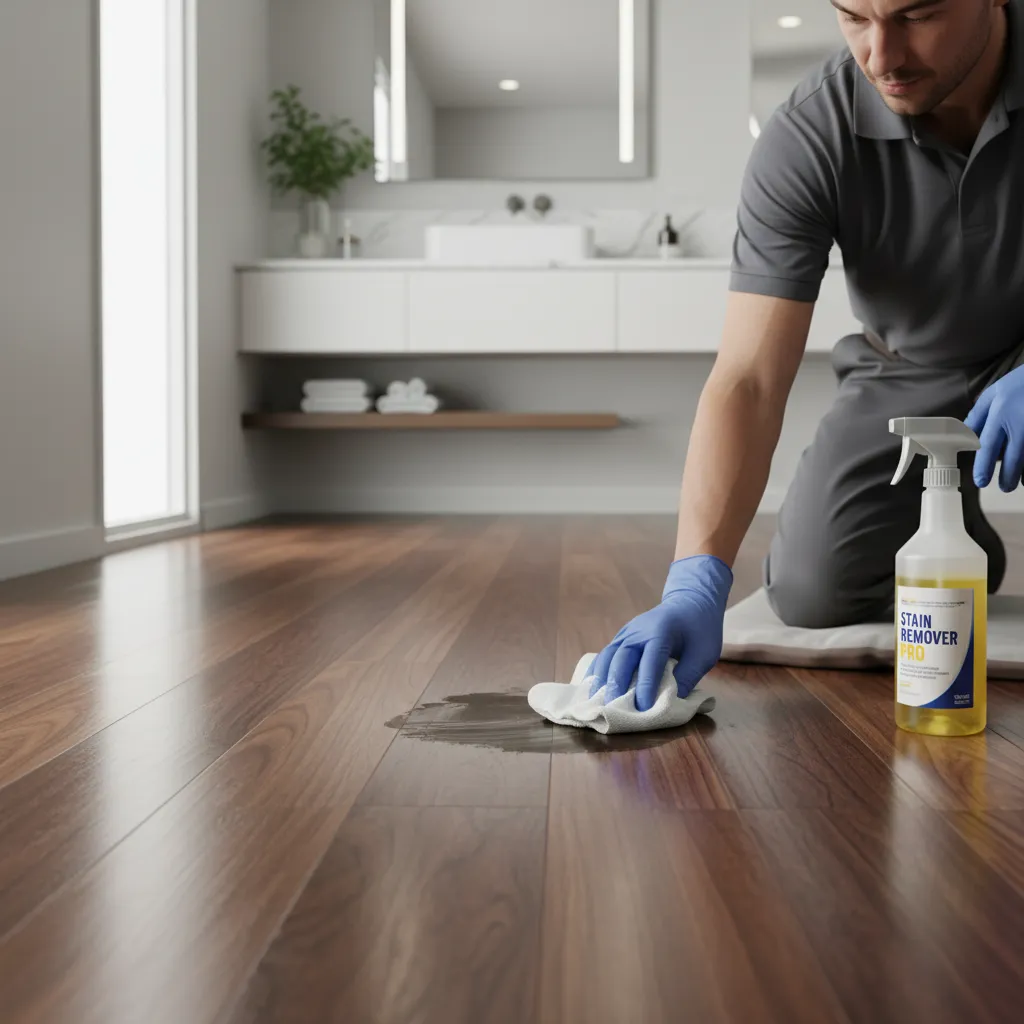 How Professional Cleaners Handle Hair Dye Stains on Hardwood Floors