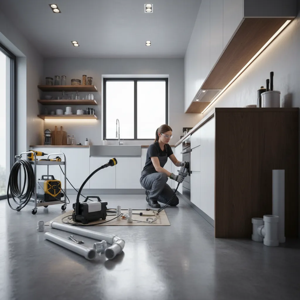 Professional Drain Cleaning Tools Plumbers Use and When They Use Them