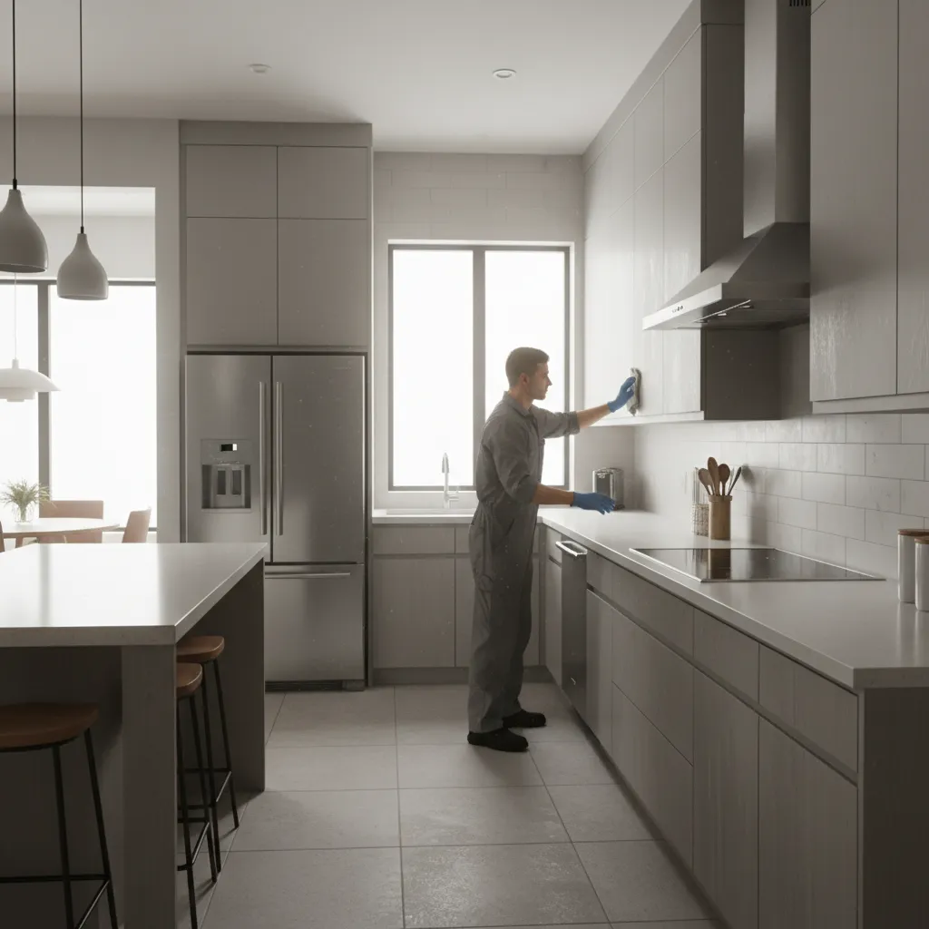 How Professional Fire Restoration Companies Clean Smoke Damaged Cabinets