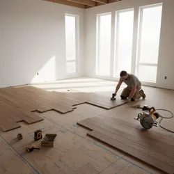 Flooring Installation Techniques Used by Professionals in Complex Room Layouts