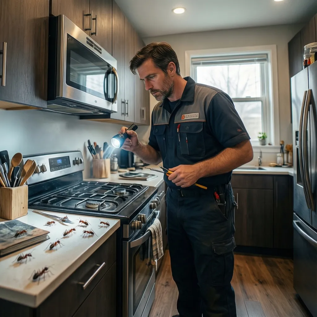 How Pest Control Professionals Handle Ant Problems in Kitchens: Inside the real methods exterminators use to eliminate kitchen ant infestations and when DIY bait stops working.