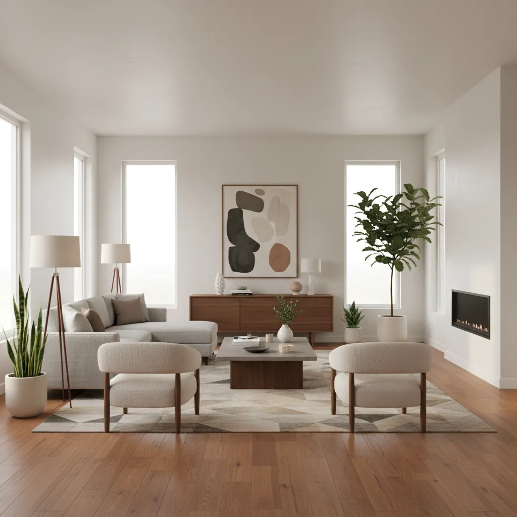 Professional Interior Design Strategies for Medium-Sized Living Rooms: How interior designers actually plan layouts, spacing, and zones for balanced 16x20 living rooms