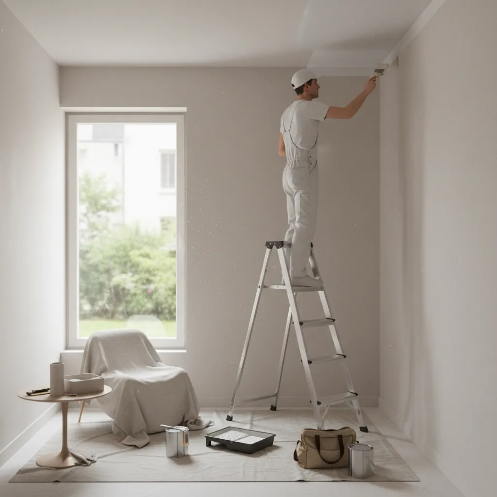 How Professional Painters Handle Small and Awkward Interior Spaces