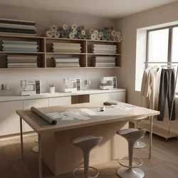 Professional Sewing Studio Layout Principles That Work in Small Rooms