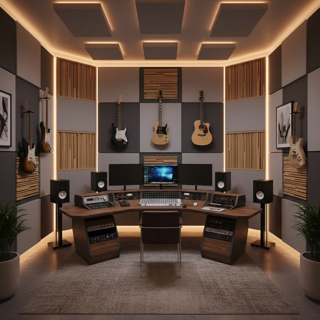 How Professional Studios Influence Modern Music Room Decor