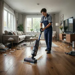 How Professional Cleaners Handle Hardwood Floors with Modern Vacuum Mop Technology