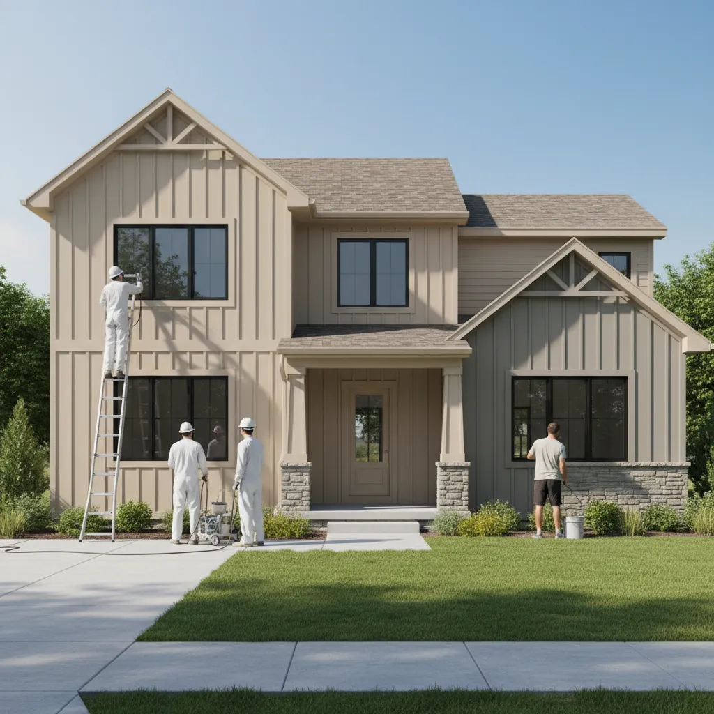 Professional vs DIY Exterior House Painting Cost Breakdown