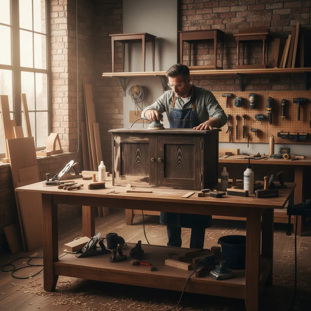 Professional Wood Restoration How Experts Lighten Dark Wood