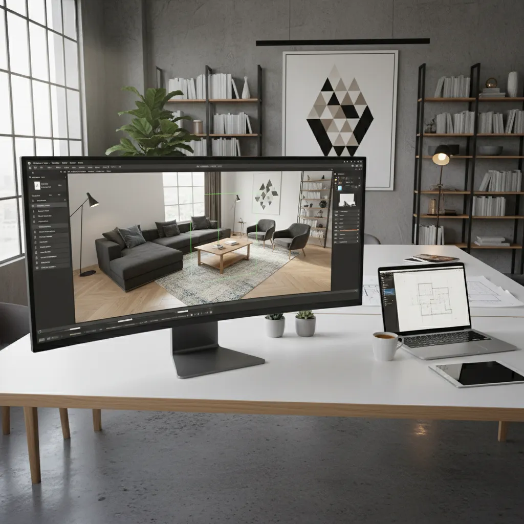 Programa en 3D para diseño de interiores gratis online