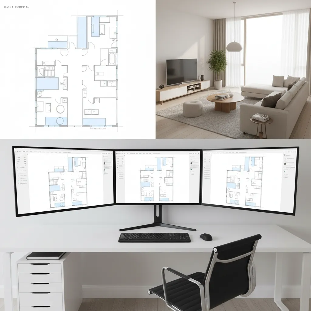 Programas de diseño de interiores: fotos 2D a 3D