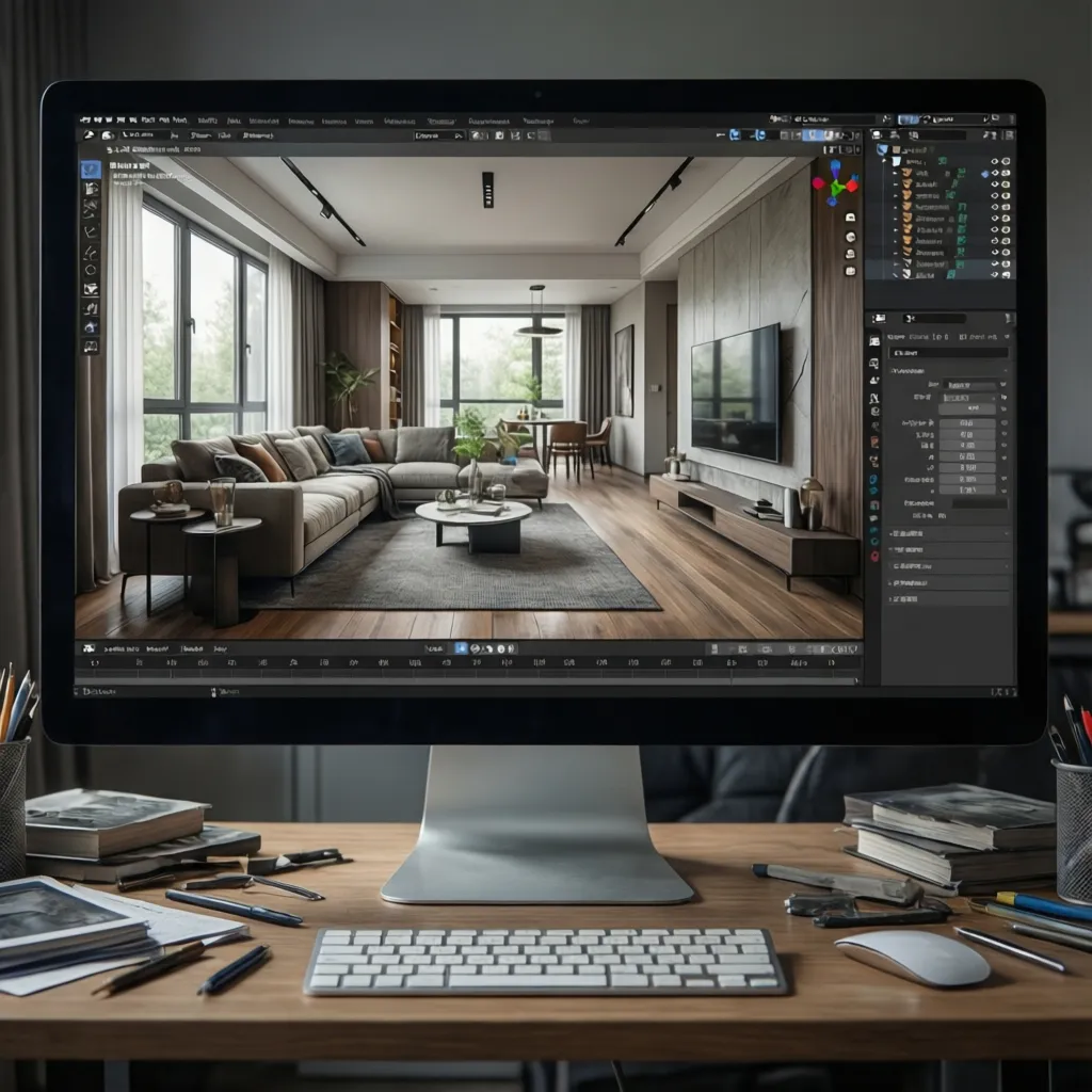 Programa de diseños de interiores en 3D: guía práctica