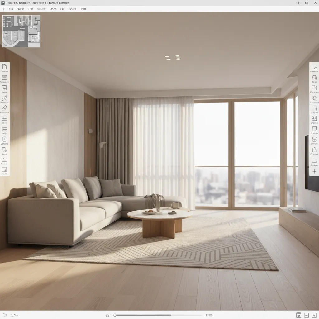Programa de diseño interiores 3D fácil de usar