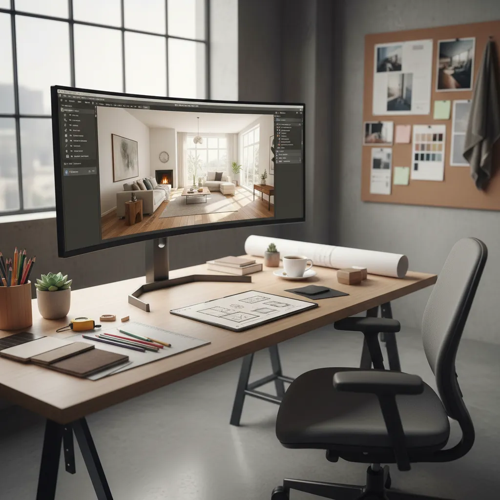 Programa de diseño de interiores 3D en español