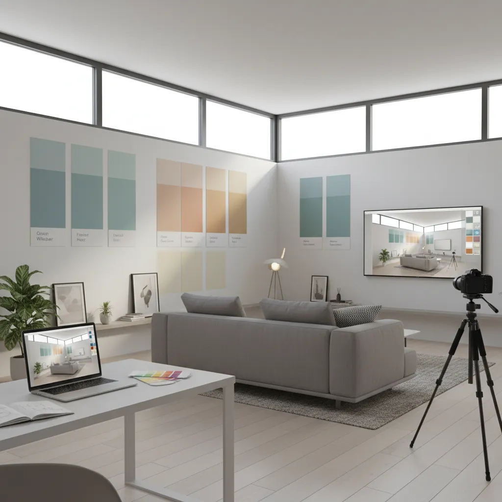 Programa diseño de interiores para pintar paredes