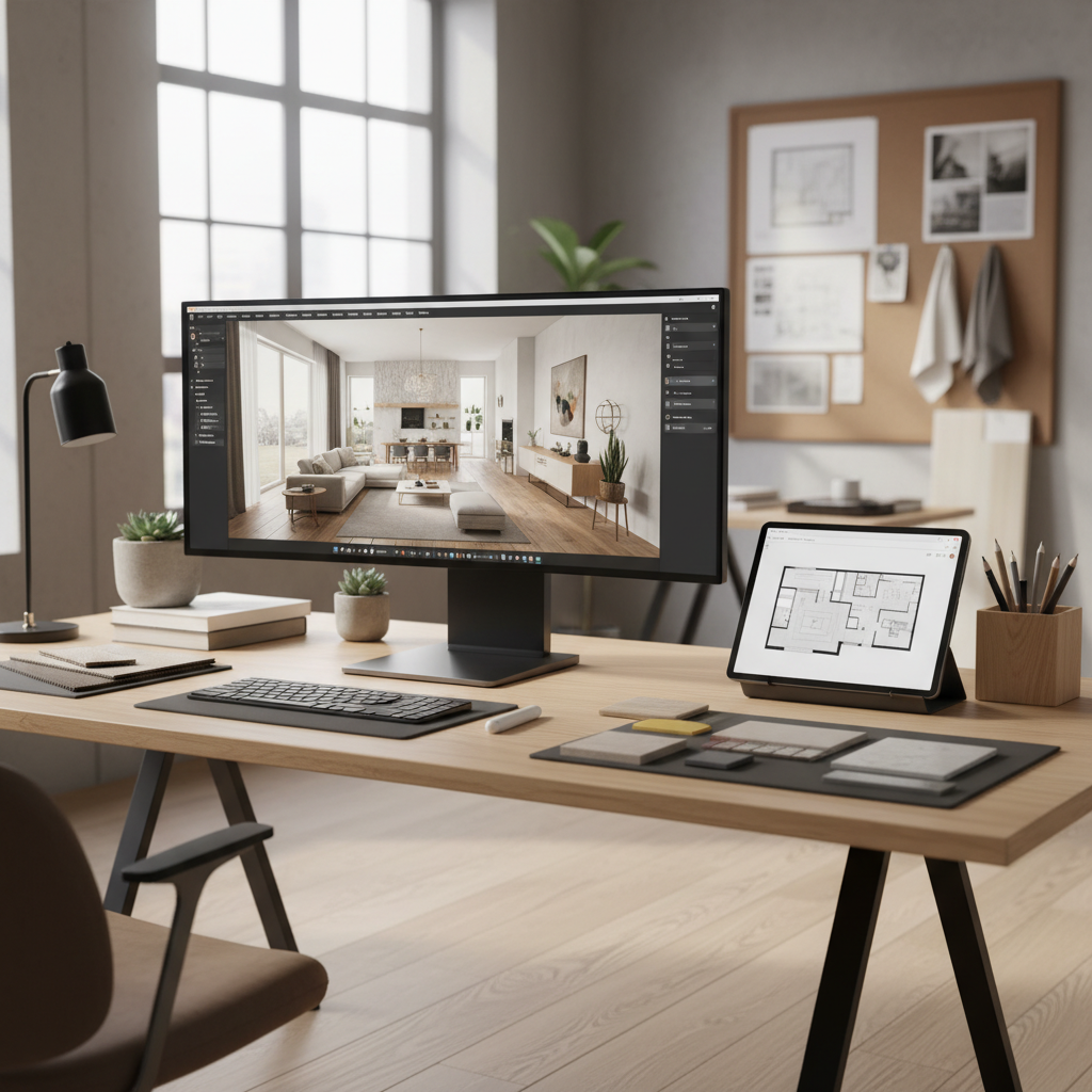 Programa para diseño de interiores Windows y app