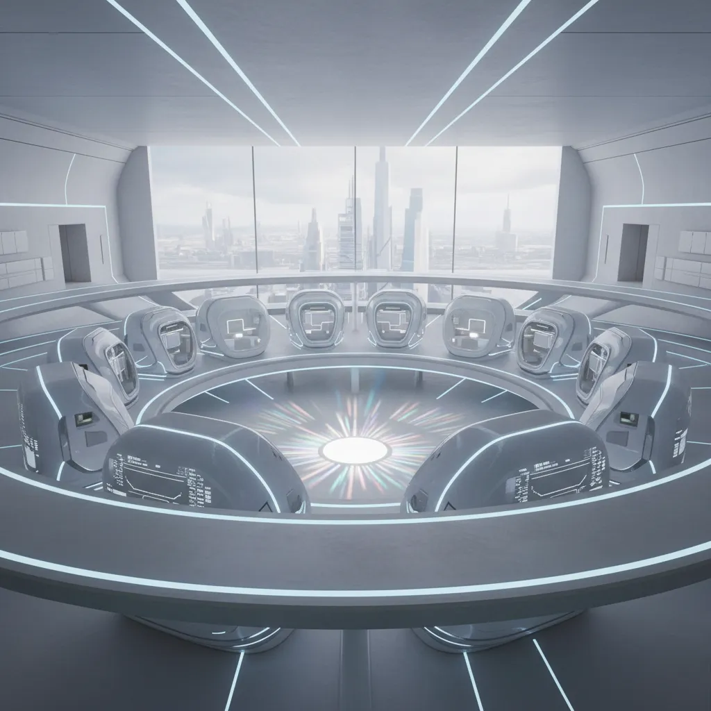 Pod Living Layout, Composed for the Near Future