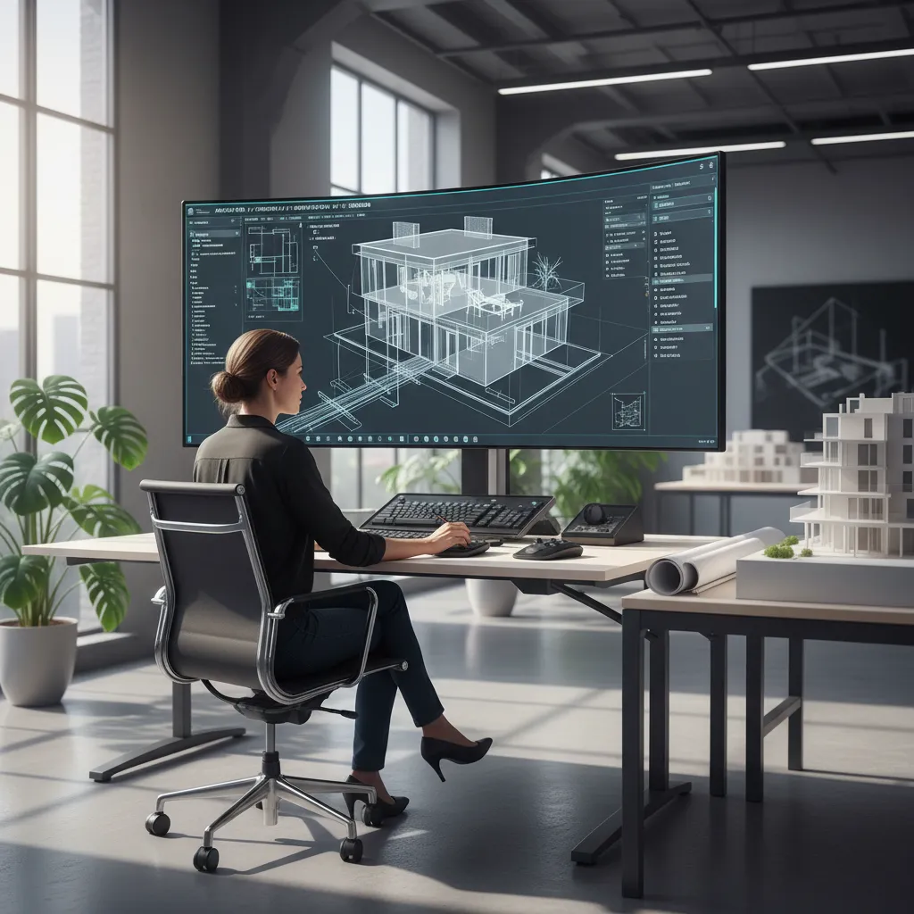 Proses merancang denah rumah menggunakan software desain