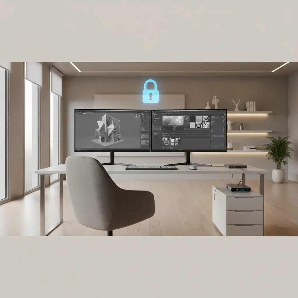 Protecting Your 3D Models from Piracy in Online Communities