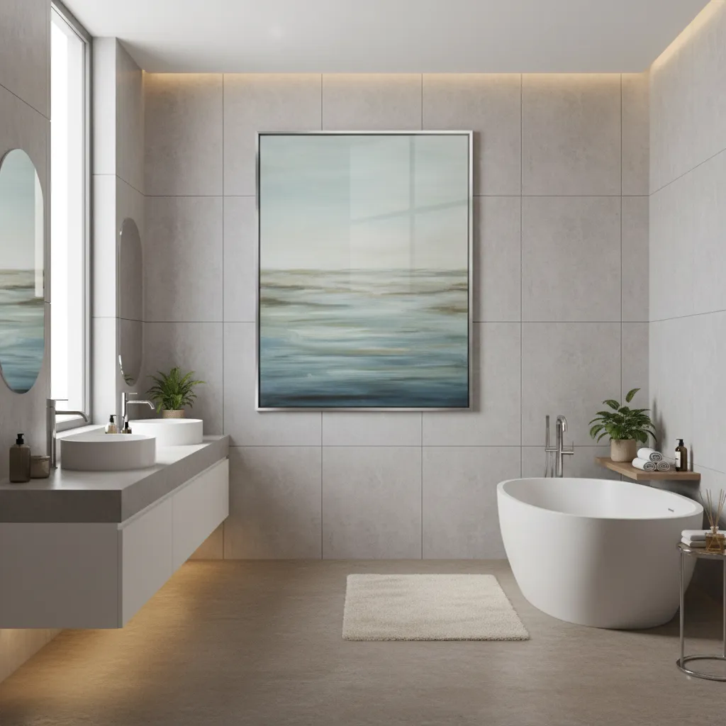 How to Protect Acrylic Paintings in a Humid Bathroom Environment