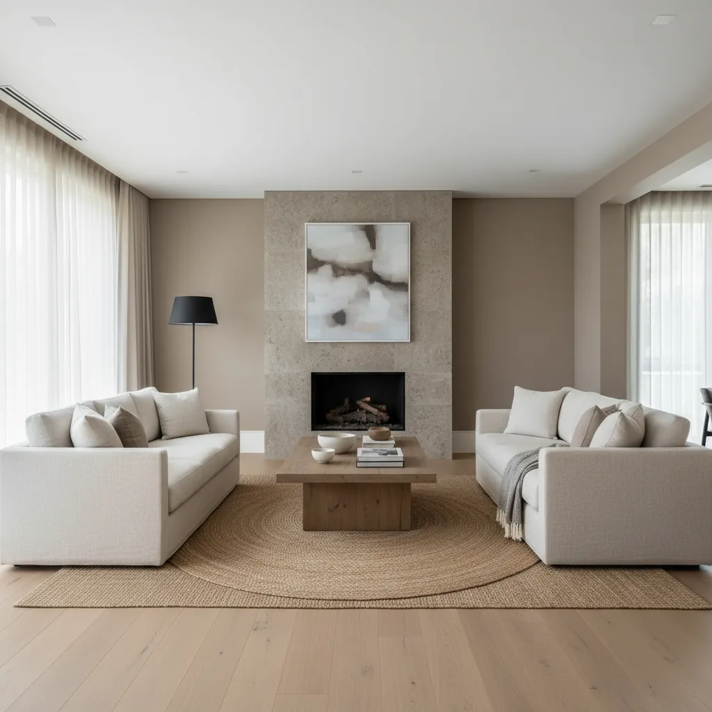 Espacio residencial terminado tras proyecto de diseño interior