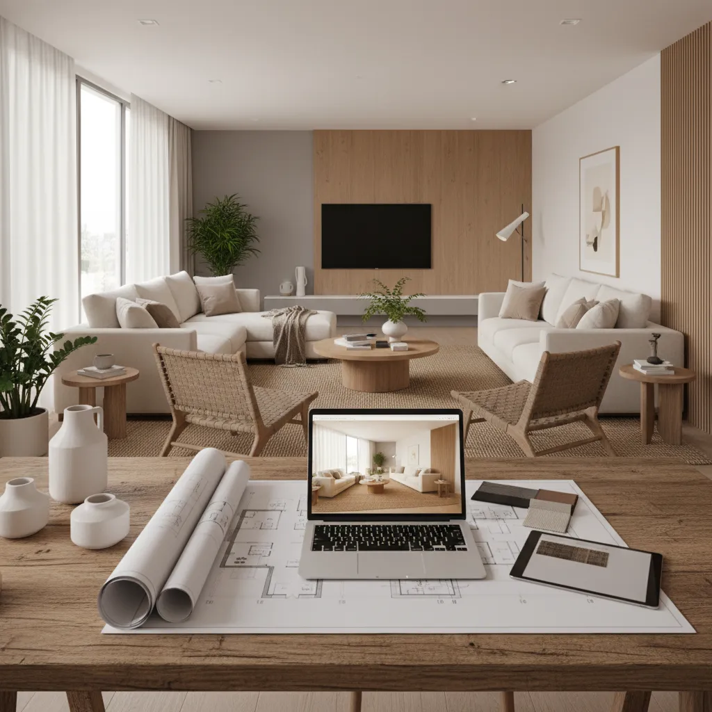 Proyectos de interiorismo y decoración: guía realista