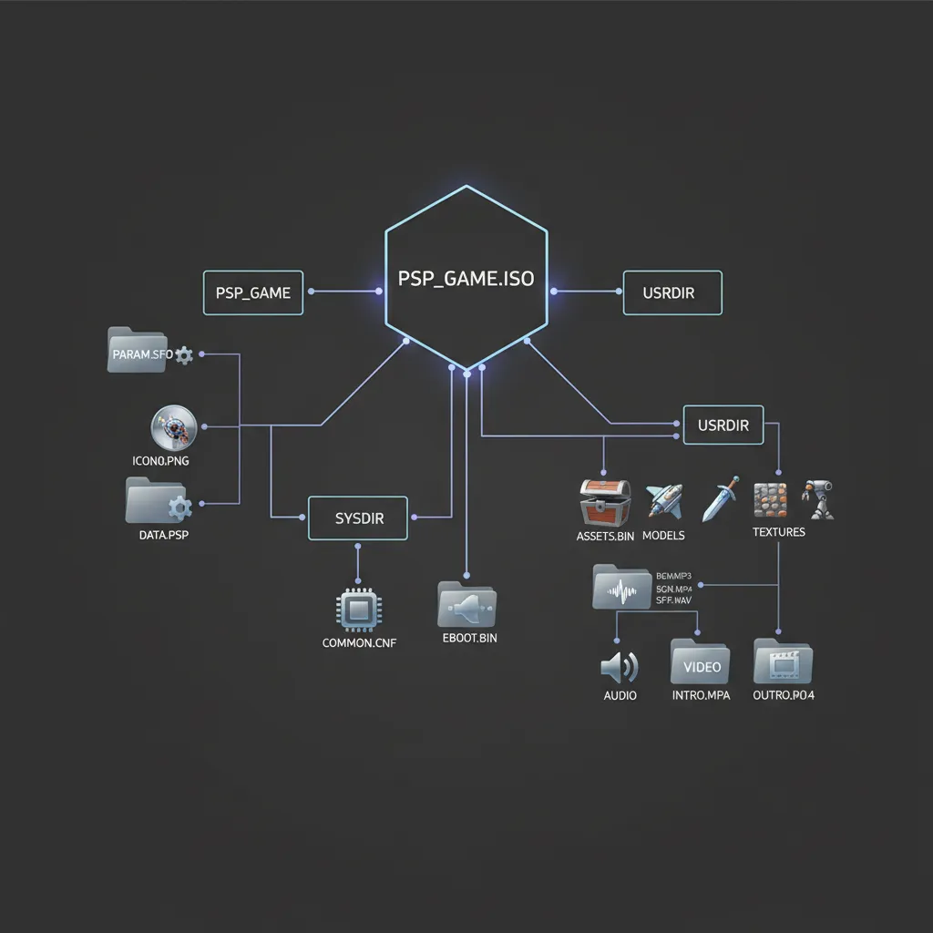 Understanding PSP Game File Structures for 3D Model Extraction