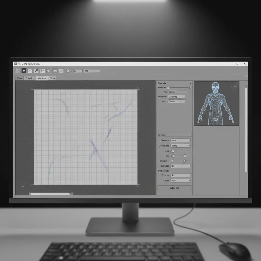 preview of PSP GIM texture file used for character models