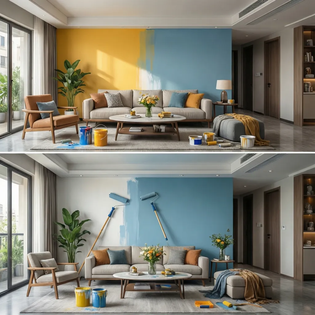 Diseños de publicidad para pintores de casas
