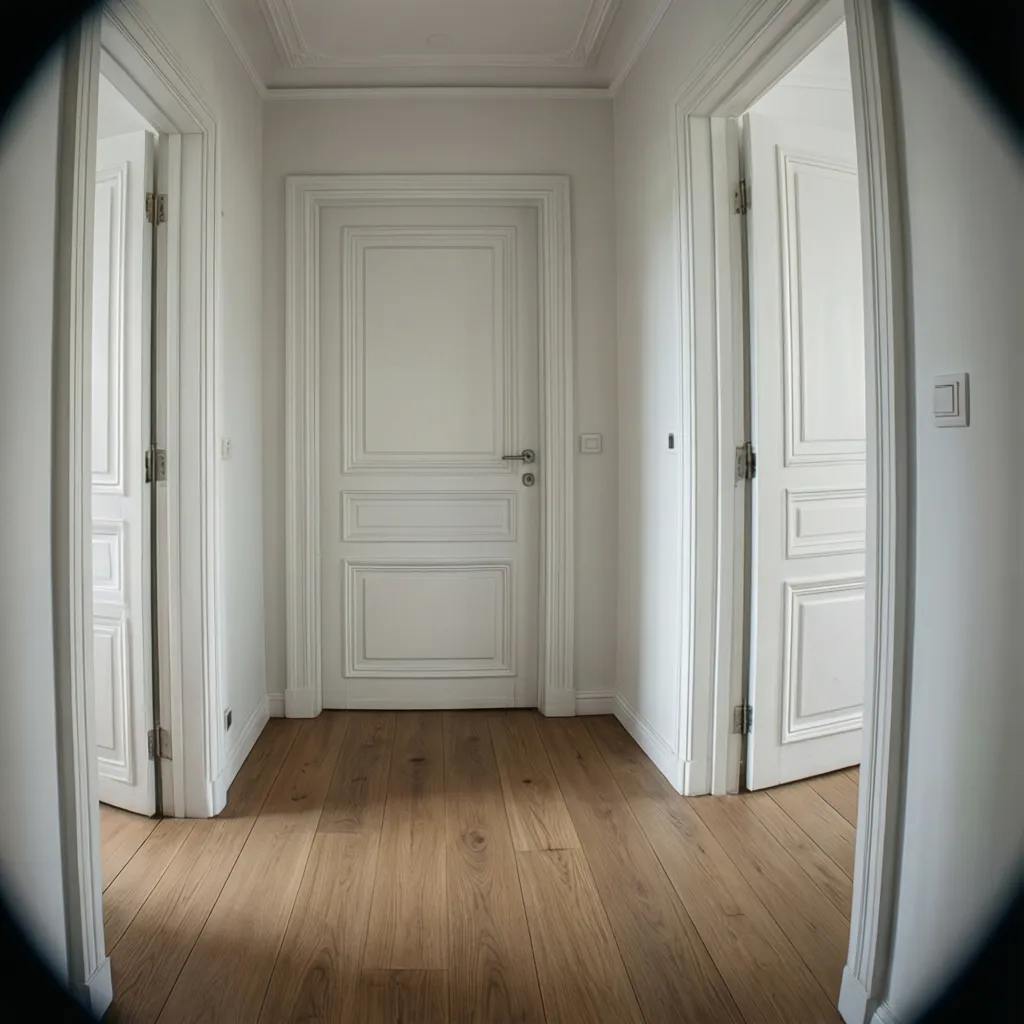 Puertas blancas en casas de diseño: ideas y claves