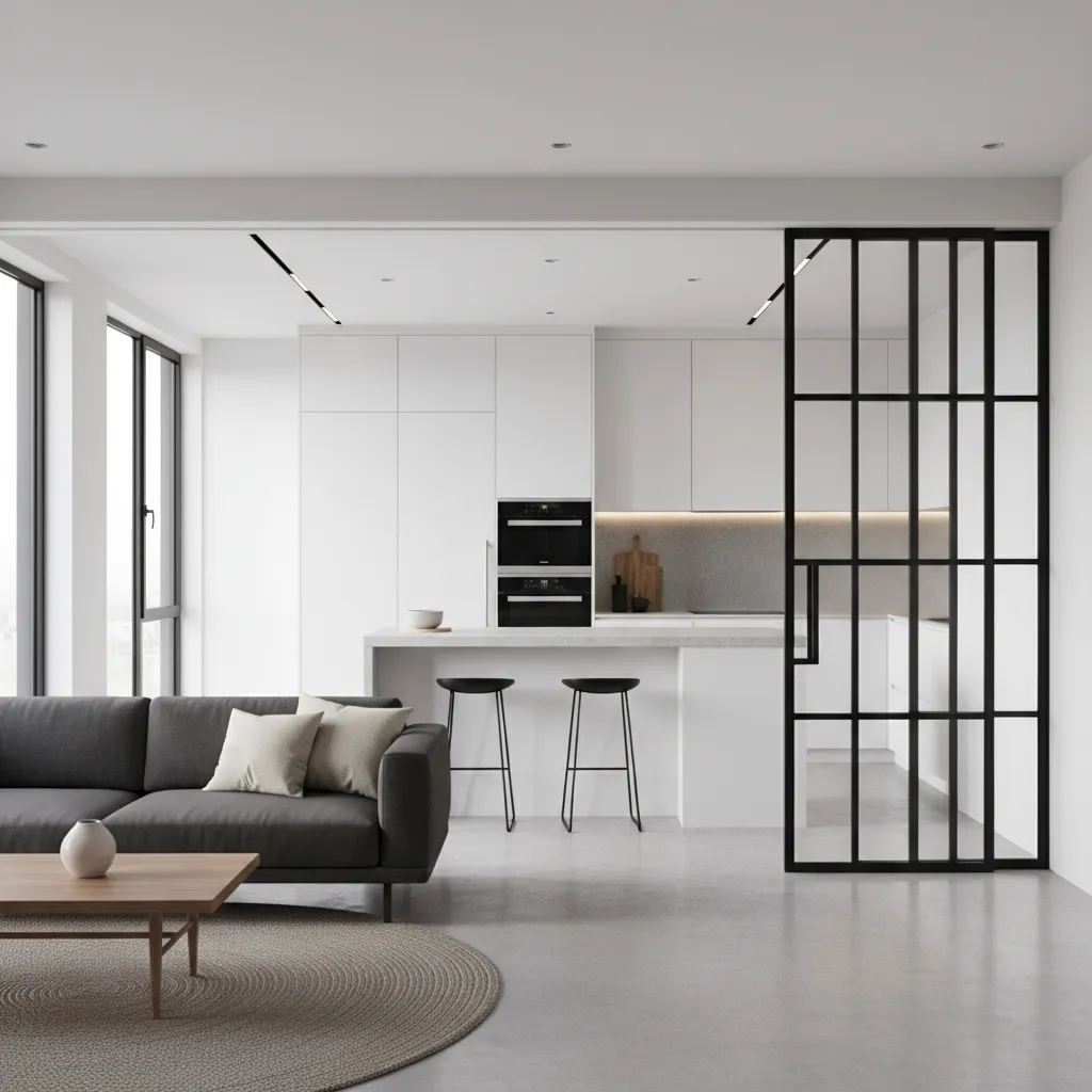 Diseño de puertas de herrería para interiores