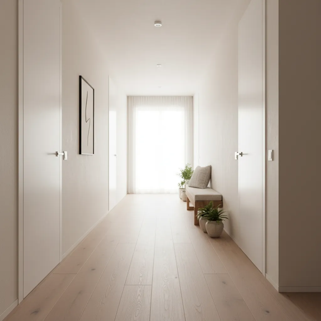 Puertas de interior lacadas en blanco: opinión de diseñadores