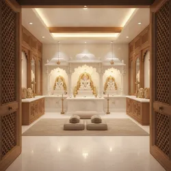5 Puja Room Design Door Ideas for a Calm and Beautiful Prayer Space
