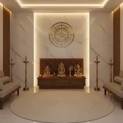 Five Puja Room Wall Designs That Elevate Serenity