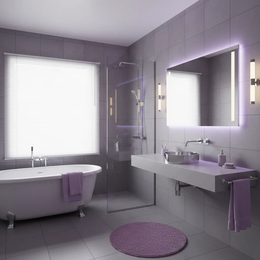Common Problems in Purple and Gray Bathrooms and How to Fix Them