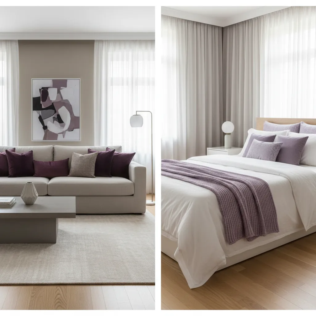 Should You Use Purple Pillows in Your Living Room or Bedroom
