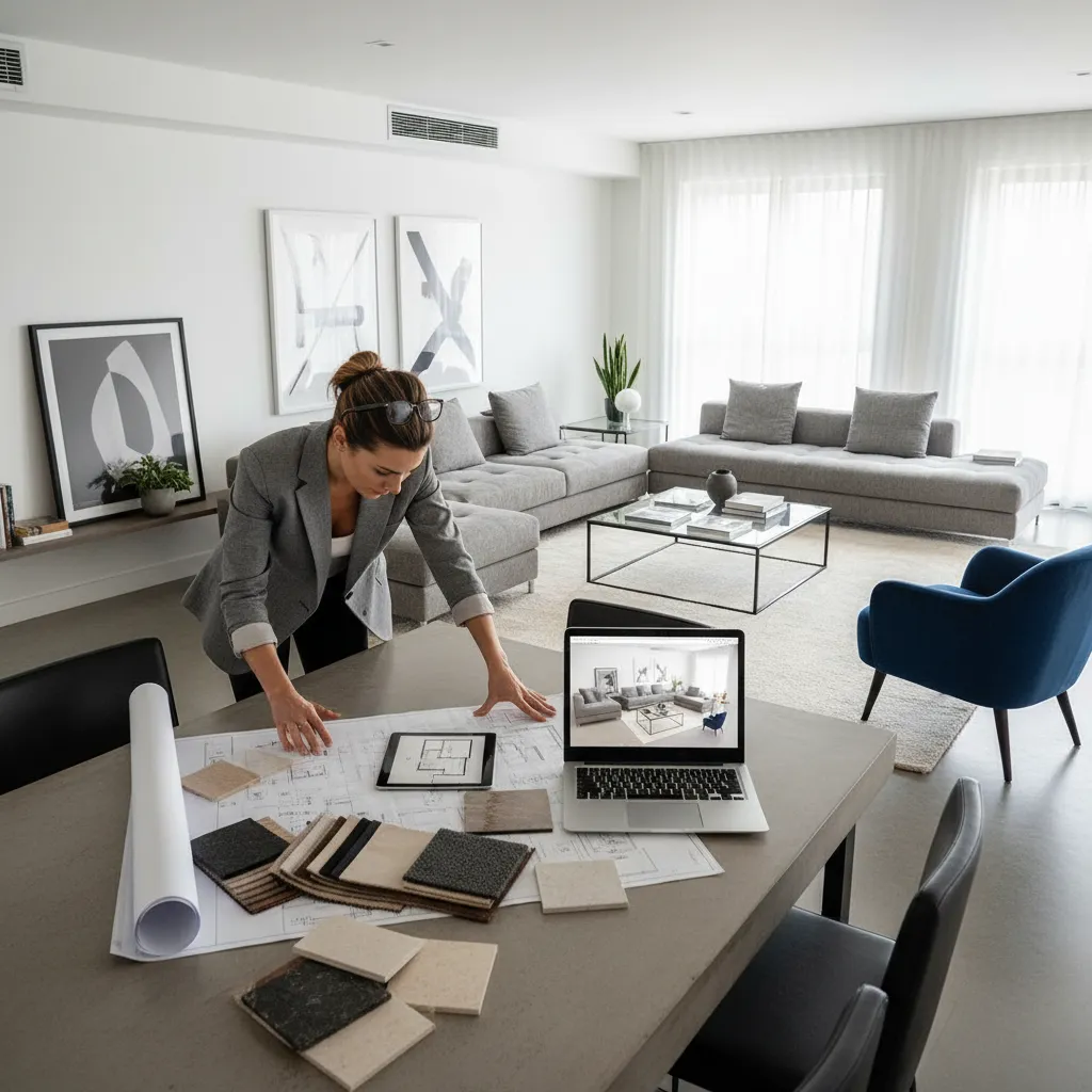 Qué hace un diseñador de interiores