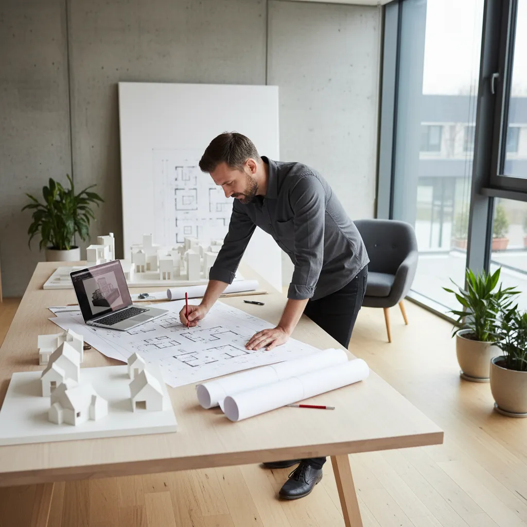 Quién diseña los planos de una casa