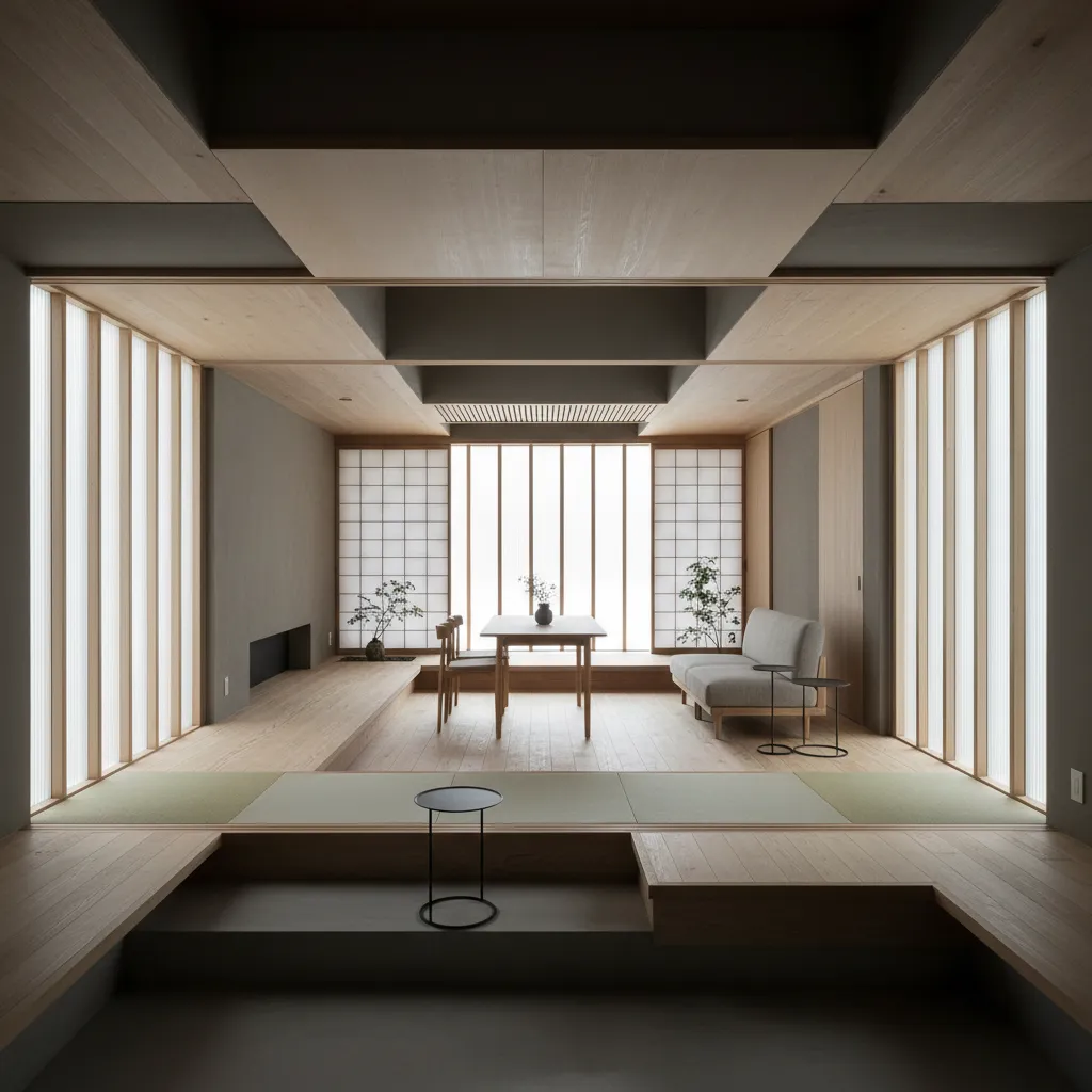 2LDK平屋・25坪に住まいを編む: 密度を静かに受け止める間取りの緊張と余白