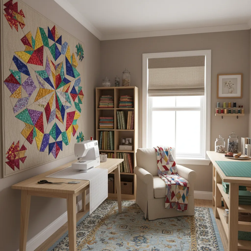 5 Quilt Design Wall Board Ideas for Small Rooms