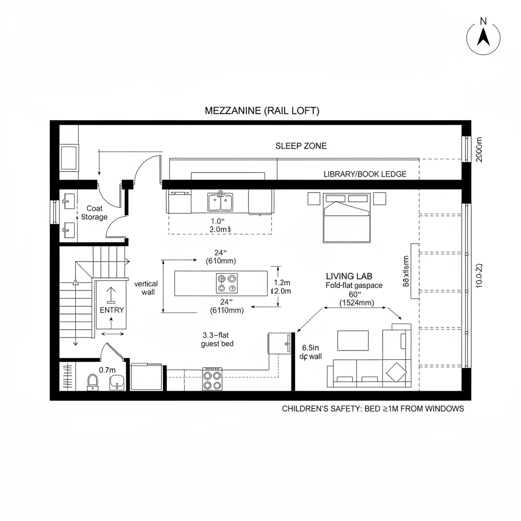 “Rail Loft with Ground Lab”