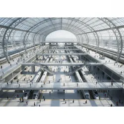Industry Applications of Railway Station 3D Models