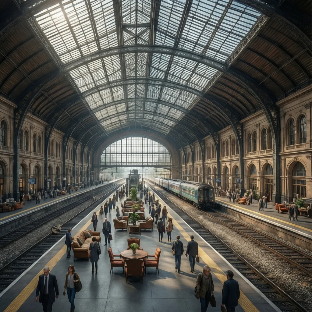 How to Decide the Right Level of Detail for a Railway Station 3D Model